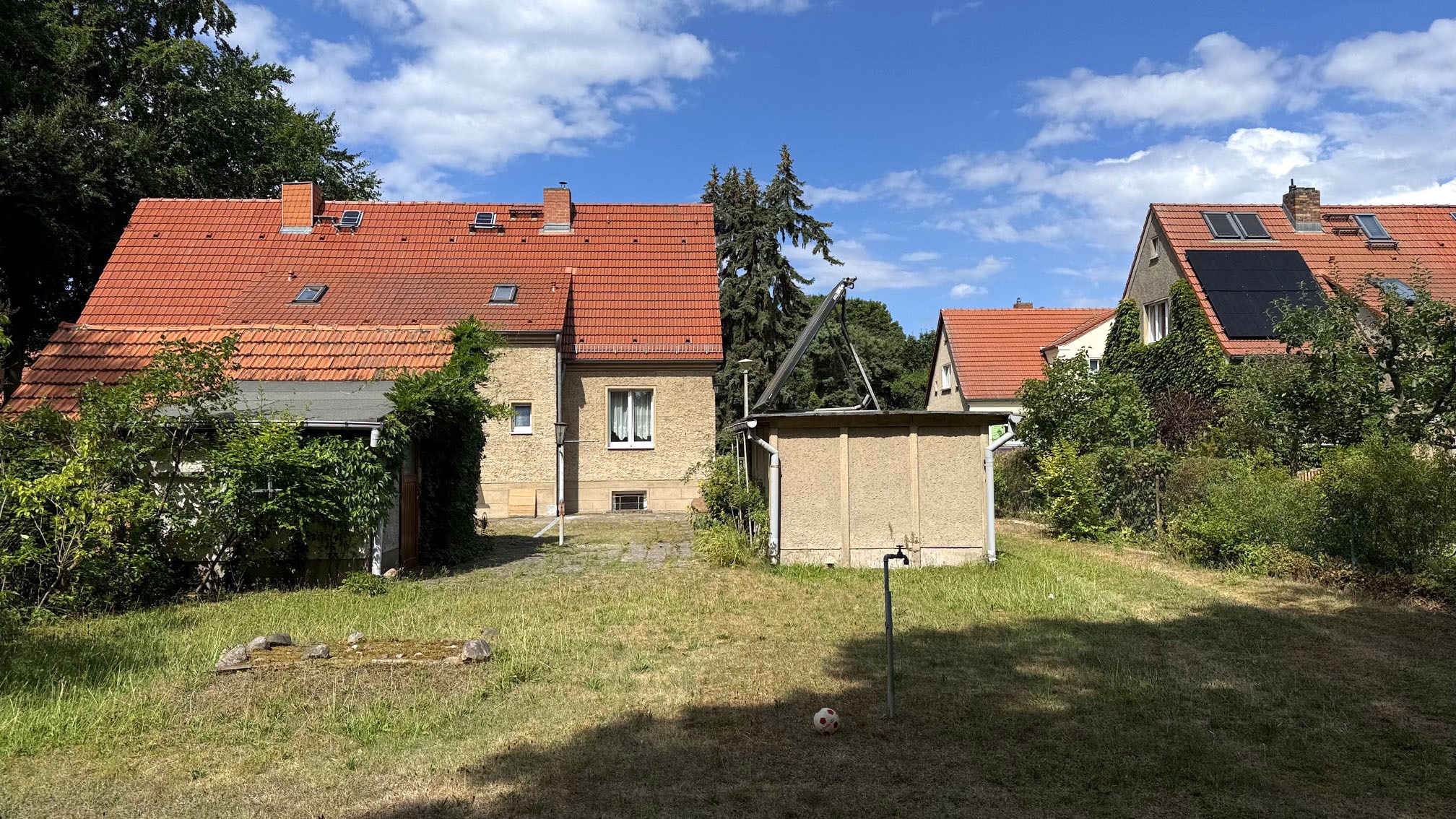 von hinten