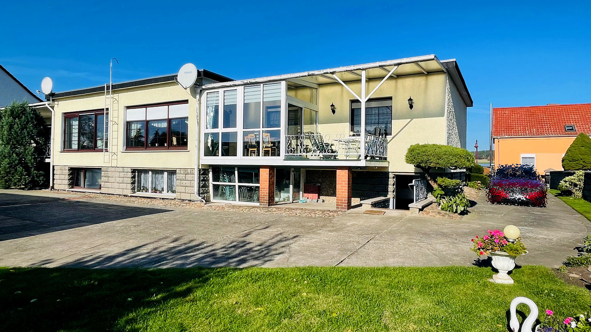 Haus hinten