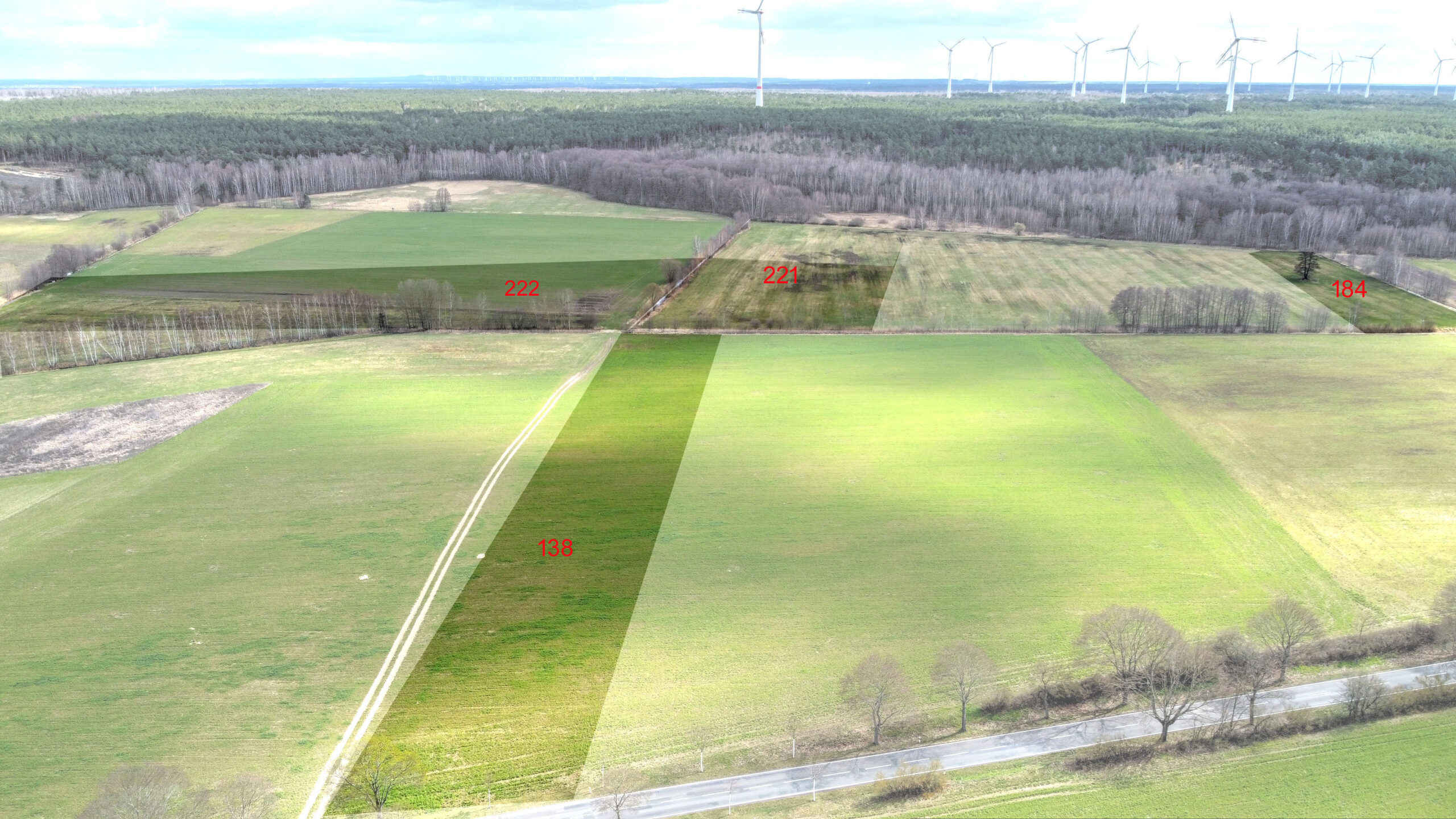 Feld vorne komplett Luft