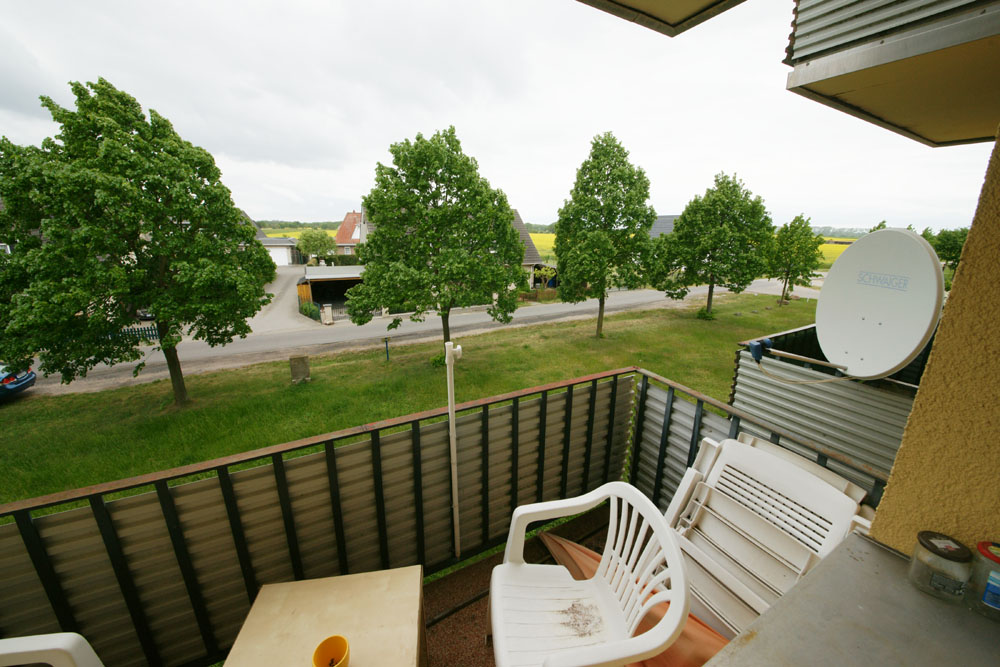 Balkon Blick nach rechts