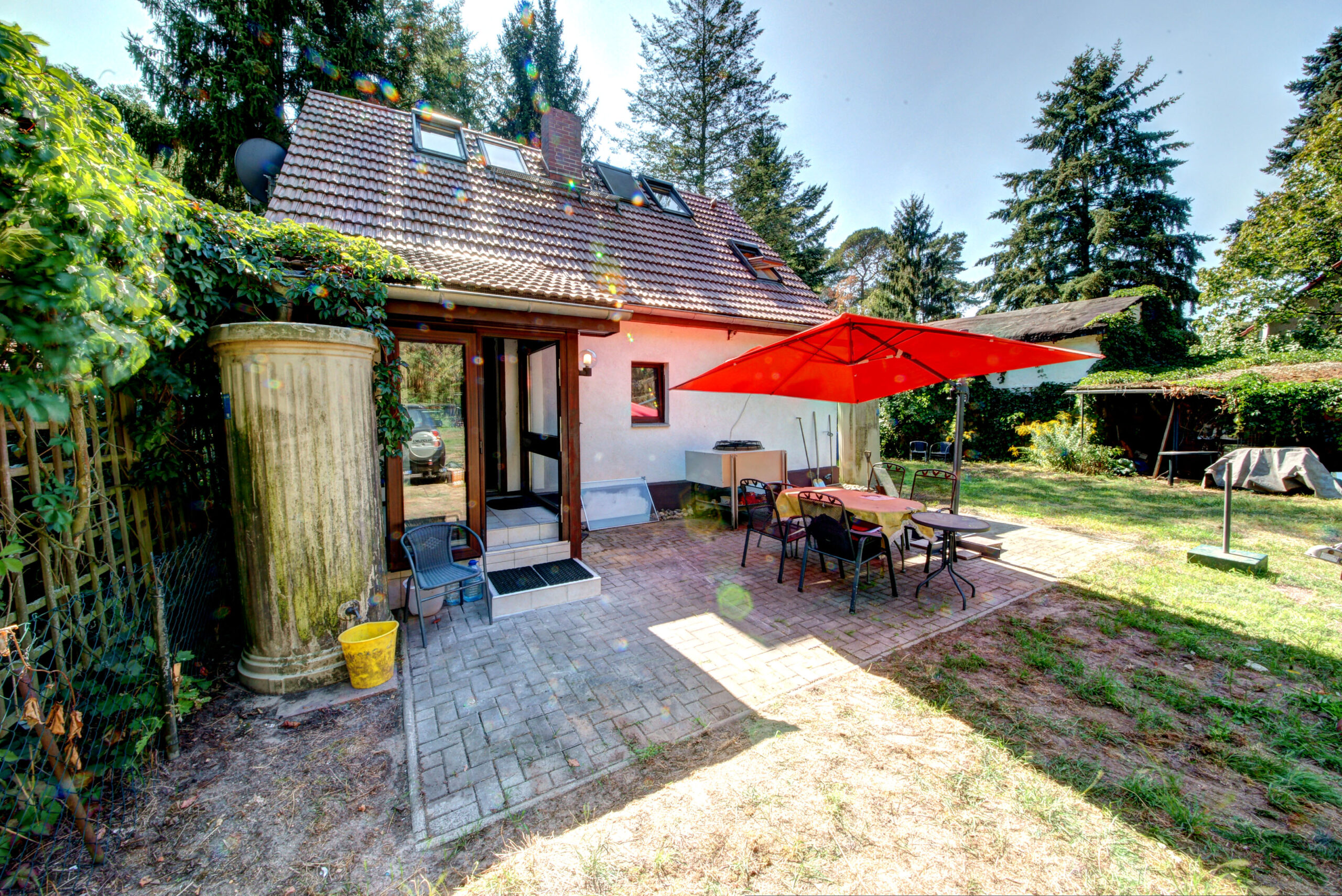 Haus von vorne