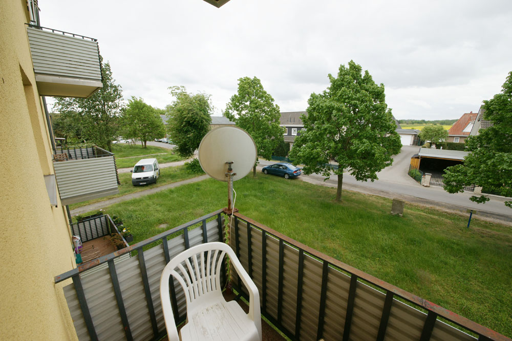 Balkon Blick nach links